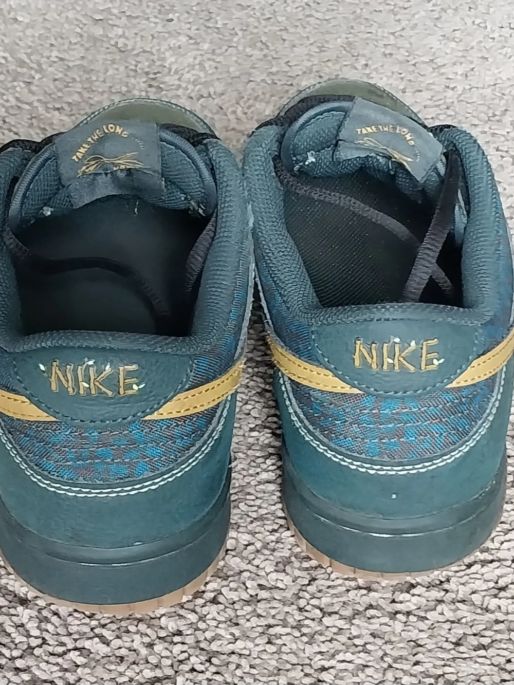 Nike Dunk Low Seaweed Ochre Khaki GS 7Y Womens 8.5
